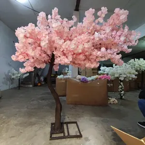 EG-VH007 Wedding decoration centerpiece bougainvillea tree white pink large fake outdoor artificial cherry blossom tree