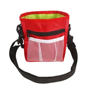 Entraînement pour animaux de compagnie Treat Snack Bait Pet Puppy Feed Pocket Pouch Obéissance Agilité Pouch Food Bag Pocket Snack Reward Waist Bag