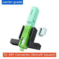 Konektor Serat Optik SC APC UPC Harga Murah Dukungan Pabrik Kabel Drop Koneksi Cepat FTTH FTTR