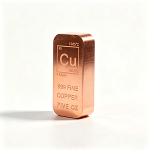 5 Oz Copper Bullion Bar - Product Image 1