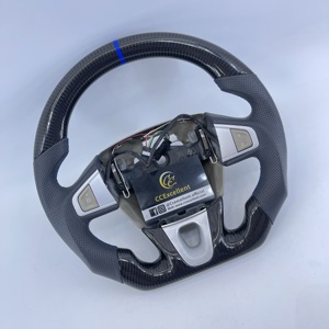 Volant en cuir Alcantara 100% fibre de carbone populaire pour Renault <span class=keywords><strong>Mégane</strong></span> / Scénic - Product Image 2