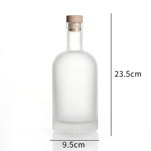 Bán Buôn 250Ml <span class=keywords><strong>375Ml</strong></span> 500Ml <span class=keywords><strong>750Ml</strong></span> 1000Ml Whisky Vodka Tequila Chai Rõ Ràng Vòng <span class=keywords><strong>Glass</strong></span> Rượu Rượu Chai Rượu Vang - Product Image 5