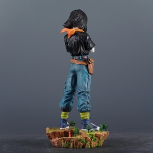 Nouvelle collection 2025 – Figurine d'action Dragon Ball Z (DBZ) en PVC, buste interchangeable de 29 cm, Android 17, pour décoration de chambre – Vente en gros usine - Product Image 5