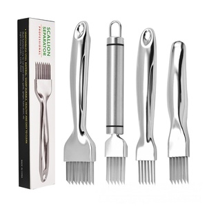 Cortador de cebolla de acero inoxidable 304, <span class=keywords><strong>cuchillo</strong></span> para cortar cebolla, triturador, utensilios de cocina creativos, <span class=keywords><strong>cuchillo</strong></span> para cortar cebolla en forma de flor - Product Image 6