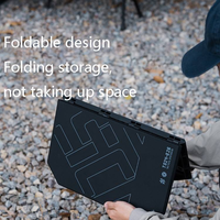 Table de camping ultra-légère à pieds détachables, portable, en alliage d'aluminium, pliable, multi-usages, pour l'extérieur