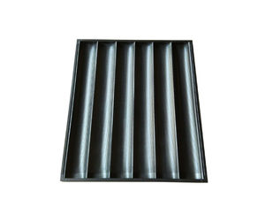 4 5 6 8 Baguette pain four antiadhésif de cuisson ensemble de cuisson, bandeja français moule à pain en acier au carbone en <span class=keywords><strong>aluminium</strong></span> plateau à baguettes - Product Image 3