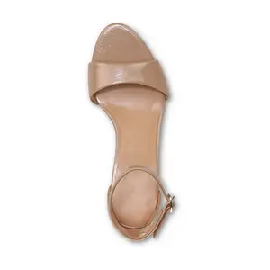 Individuelle Keil-Sandalen Hersteller Sommer Damen tägliche Aufmachung offener Zeh PU Keilsandalen Individuelle Sommer-Knöchelschnallen Keil-Sandalen