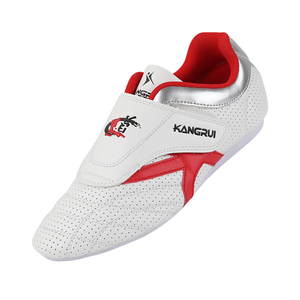 Wklf — chaussures en cuir PU de haute qualité, antidérapantes, confortables et durables, avec semelle en caoutchouc, vente en gros, art martiaux - Product Image 1