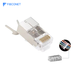 Connecteur <span class=keywords><strong>RJ45</strong></span> Cat6a/Cat7 FTP 8P8C Connecteur Ethernet <span class=keywords><strong>Prise</strong></span> modulaire réseau - Product Image 6