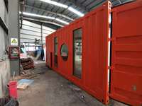 Pool house préfabriqué conteneur extensible bureau conteneur