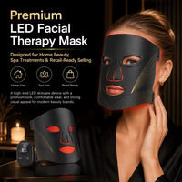 Magique Power 2026 Nouveau Masque Facial LED Infrarouge à Thérapie Photonique, Masque Facial LED à Lumière Rouge