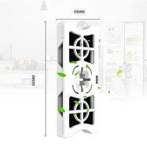 Filtre à air pour réfrigérateur Bi Chun A007 4.3x1.15x9.3cm, élément de remplacement désodorisant et absorbant les odeurs pour réfrigérateur - Product Image 3