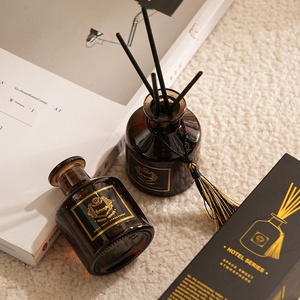 Long Lasting Lavender Scent <strong>Reed</strong> <strong>Diffuser</strong> Air Freshener <strong>for</strong> Hotel &amp; Home Use BPA Free Alcohol Free Glass Oil <strong>Diffuser</strong> - Product Image 6