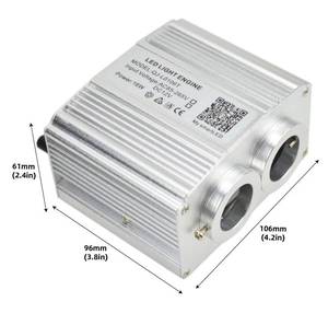 Kit de plafonnier LED Starlight à double port 16W 12V - 300 fibres optiques de 0,75 mm x 3 m avec effets clignotants pour toit de voiture - Product Image 2