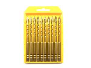 10mm Glass <b>Drill</b> <b>Bit</b> <b>Set</b> Alloy Carbide Point With 4 Cutting Edges Ceramic <b>Tile</b> Glass Cross Spear Head <b>Drill</b> <b>Bits</b> - Product Image 6