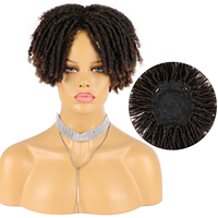 Perruques Dreadlocks Synthétiques à Bas Prix pour Hommes, Modèles Courts Bouclés