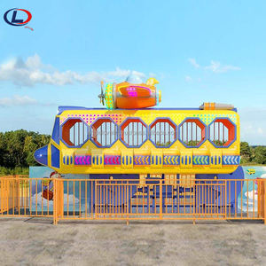 Torre de Caída Extrema, Atracción de Velocidad Extrema para Adultos, Equipo de Parque de Fibra de Vidrio para Interiores/Exteriores, Temática de Autobuses - Product Image 2