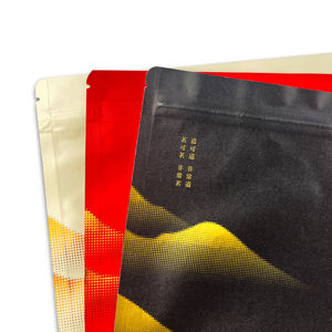 Bolsas de papel kraft personalizadas con acabado mate, paquete de té con cremallera resellable - Product Image 4