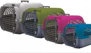 Entrega rápida Aerolínea Aprobado Portable Plastic Large Air Travel Kennel on Wheels Pet Dog Cat Carrier Crate Cage para la venta - Product Image 4