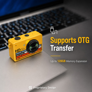 พวงกุญแจกล้องขนาดเล็ก 1080P HD บันทึกวิดีโอ หน้าจอ IPS ซูม 16 เท่า ช่องเสียบ Type C สำหรับเด็ก ของขวัญ ของเล่น ขายส่ง - Product Image 3