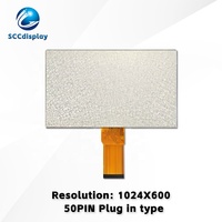 Hochkontrast 7,0-Zoll TFT Farb-LCD-Panel SJXD070-TFT IPS Vollansicht Hochauflösend 1024x600 Auflösung SCCdisplay Marke
