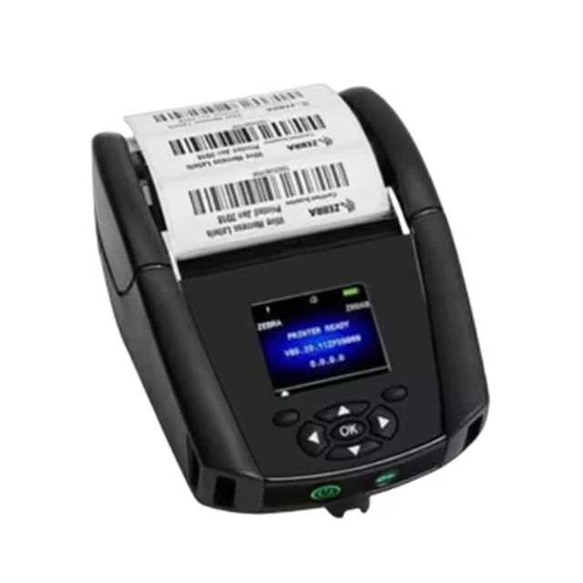 Original Zebra ZR668 Plus Mobile Label Printer Wireless Hand-held Receipt Printing Express Portable Thermal Printer ZR668
