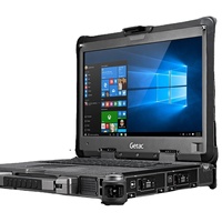 Ordinateur portable tout-terrain GETAC X500 Server 15,6 pouces pour l'intérieur et l'extérieur, 12e génération Core I5 ou I7