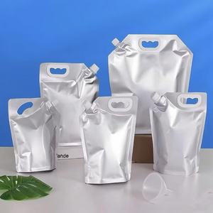 ถุงอลูมิเนียมฟอยล์แบบตั้งได้สำหรับเครื่องดื่ม/เคมี/เกรดอาหาร - Product Image 5