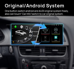 8.8 Inch Đa Phương Tiện Máy Nghe Nhạc Cho Audi A4 A5 2009-2012 Qualcomm 8Core Không Dây Carplay Android Tự Động Wifi 4G Sim BT GPS Navigation - Product Image 3