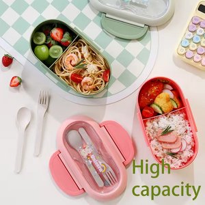 Boîte à lunch micro-ondable portable pour étudiants et employés de bureau, cadeau idéal pour les étudiants et le personnel de bureau - Product Image 3