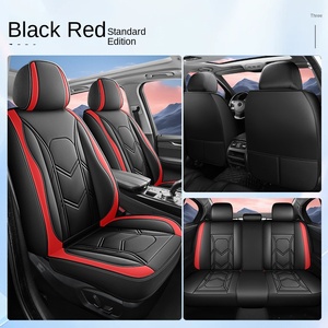 Europe et États-Unis Nouveau coussin de siège de voiture en cuir tout compris Produit universel quatre saisons - Product Image 2