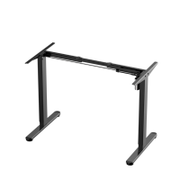 Table de bureau électrique à hauteur réglable CIE S15, ergonomique et moderne, avec moteur unique, pour usage commercial et assis-debout
