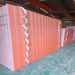 1050 मिमी pvc शीट फ्लैट छत घर डिजाइन एस. सी. सिंथेटिक राल छत टाइल - Product Image 6