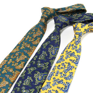 Nouveau design classique en stock cravates pour hommes 7cm impression de chiffres Cravatte en microfibre dans des cravates et des accessoires en polyiestere - Product Image 1