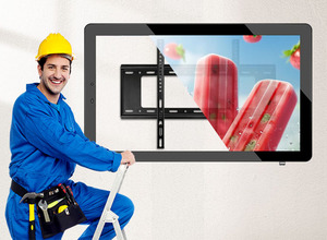 שילוט דיגיטלי PL EU מבוסס בינה מלאכותית בגודל 43 אינץ', מסך <span class=keywords><strong>LCD</strong></span>/LED דק במיוחד עם מגע, Tacteasy, עם ניהול תוכן מרחוק לחנויות קמעונאיות - Product Image 6