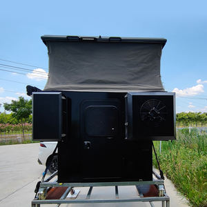 Remorque camping-car haute <span class=keywords><strong>performance</strong></span> avec évent de toit de réservoir d'eau et compartiments de rangement Idéal pour une utilisation à long terme - Product Image 4