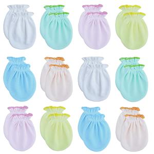 Guantes personalizados <span class=keywords><strong>antiarañazos</strong></span> para bebés recién nacidos, guantes de algodón para niños pequeños, Invierno para bebés de 8 meses - Product Image 2