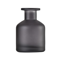 Bouteilles de diffuseur en verre givré rose, noir et blanc de 250 ml, vides et rechargeables, pour huiles essentielles