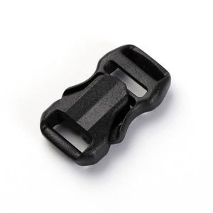 Hebilla de liberación lateral de plástico, 10 mm de diámetro interior, negra, duradera, para bolsos - Product Image 2