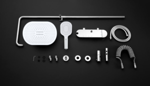 Набор для душа с регулируемым светодиодным дисплеем - Product Image 4