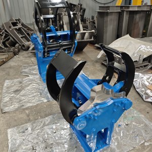 HUAJU Forest Wood Log <b>Cutter</b> 1-30 Ton Excavator <b>Tree</b> Shear in Stock Hydraulic Shears - Product Image 4