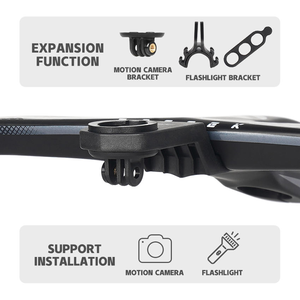 <span class=keywords><strong>Guidon</strong></span> de vélo de route en fibre de carbone aérodynamique léger intégré avec <span class=keywords><strong>support</strong></span> d'ordinateur intégré et potence de 28,6 mm de diamètre - Product Image 5