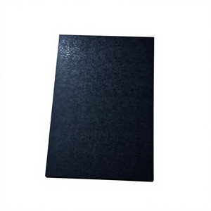 Panneau en mousse PVC WPC noir de 12 mm d'épaisseur, densité 0,6 g/cm3, anti-termites, panneaux Celuka pour armoires décoratives, meubles en mousse - Product Image 1