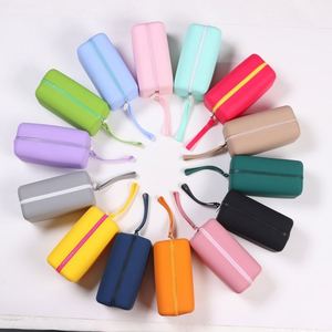 2026 Open Modern <b>Silicone</b> Organizer Cosmetic Bag Large Capacity Travel Portable Daily Necessities Storage for <b>Waterproof</b> - Product Image 2