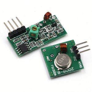 โมดูลรับส่งสัญญาณไร้สาย 433MHz 315MHz 5V ชุดรับส่งสัญญาณ RF แบบซูเปอร์รีเจนเนอเรทีฟสำหรับระบบควบคุมระยะไกล - Product Image 4