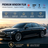 Kit de Película Protectora Premium para Ventanas de Vehículos, Resistente a Roturas, de Cerámica, para Talleres de Automóviles