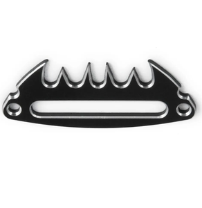 Custom CNC Usinagem alta qualidade alumínio Black Metal Control Mount <span class=keywords><strong>Hawse</strong></span> <span class=keywords><strong>Fairlead</strong></span> - Product Image 2