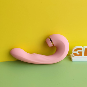 GINYA Stimolatore Punto G Femminile, Massaggiatore Vaginale con Vibrazione e Forte Funzione di Suzione, Giocattoli Sessuali per Donne - Product Image 1