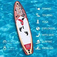 Planche à pagaie gonflable tout-terrain Yaska PB-904, nouveau modèle 2024, certifiée CE, portable, avec accessoires, en vente
