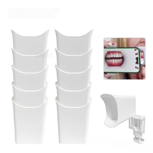 Dispositif de positionnement <span class=keywords><strong>photo</strong></span> pour téléphone portable dentaire, aide à l'enregistrement orthodontique avec étui de poche pour outils de soins orthodontiques - Product Image 1